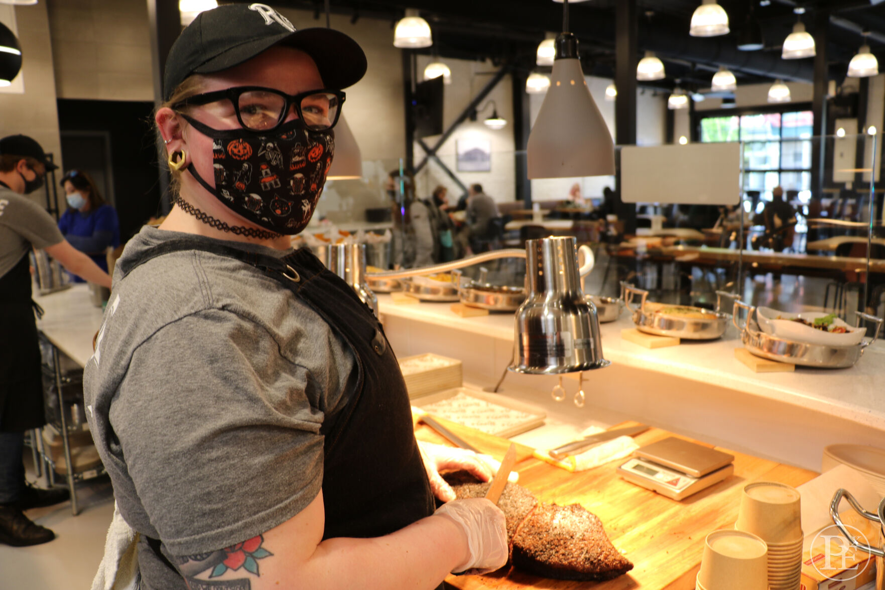 4/30/21Oliva Jones, Carving Station